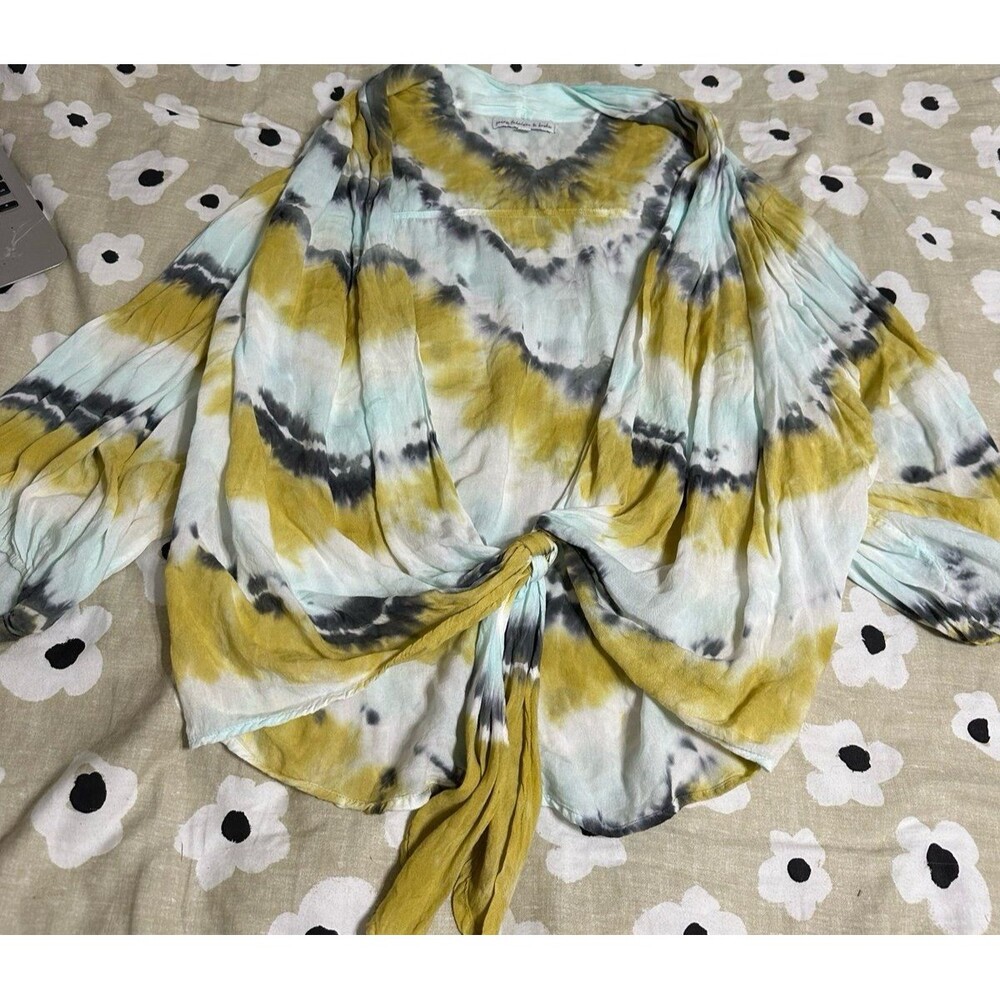 Young fabulous and broke tie dye cover up